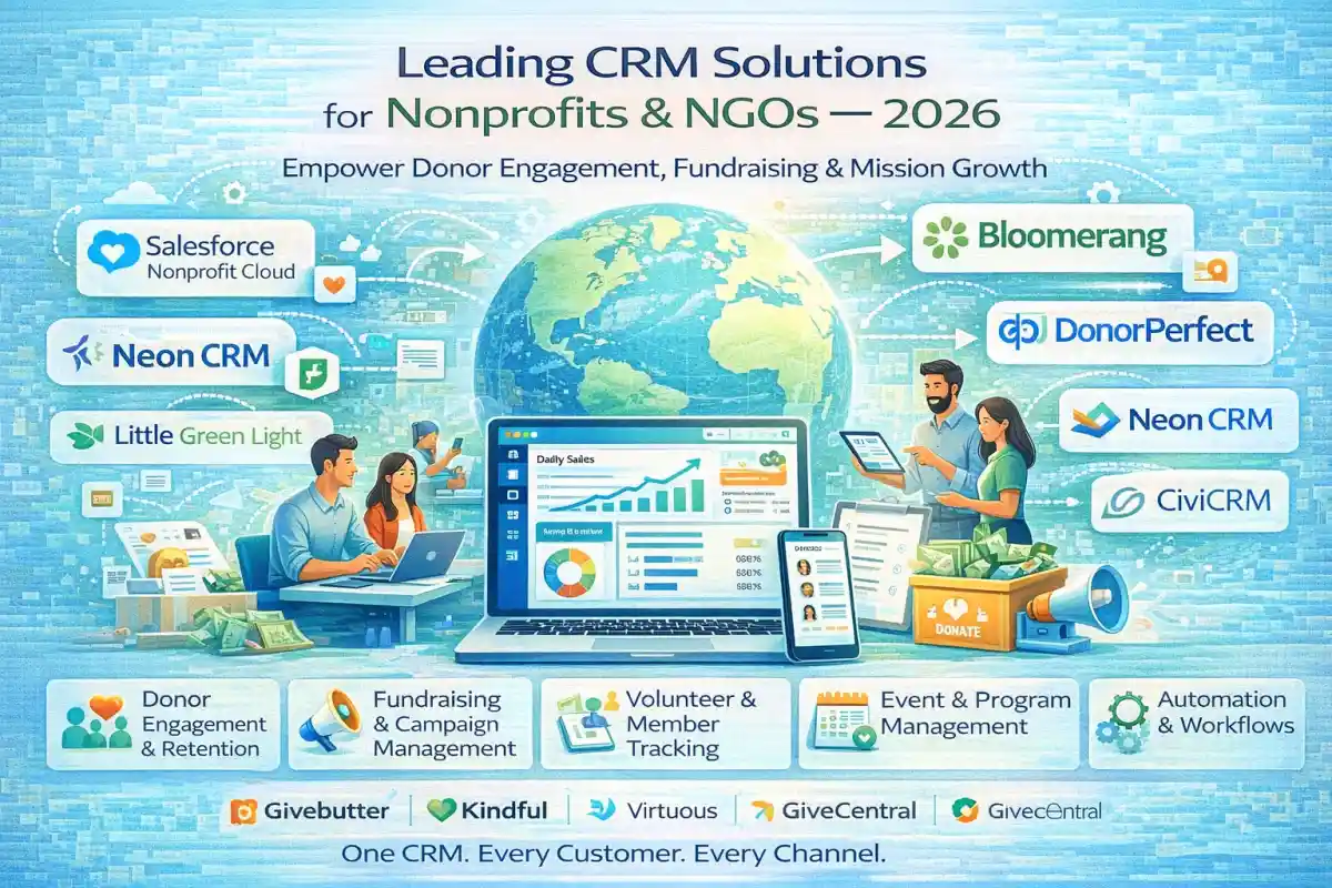 Leading CRM Solutions for Nonprofits and NGOs in 2026
