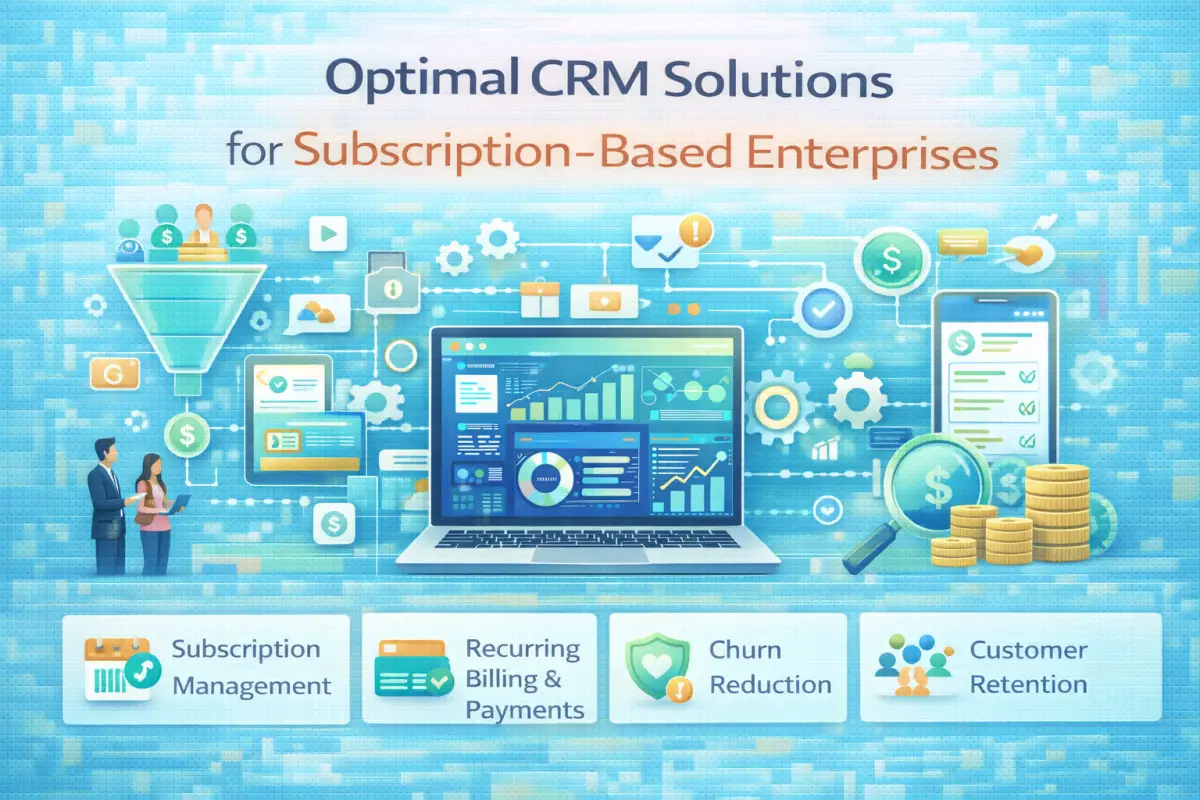 Optimal CRM Solutions for Subscription-Based Enterprises