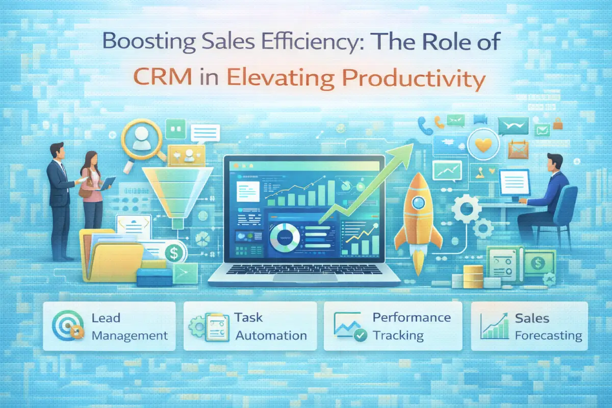 Boosting Sales Efficiency: The Role of CRM in Elevating Productivity